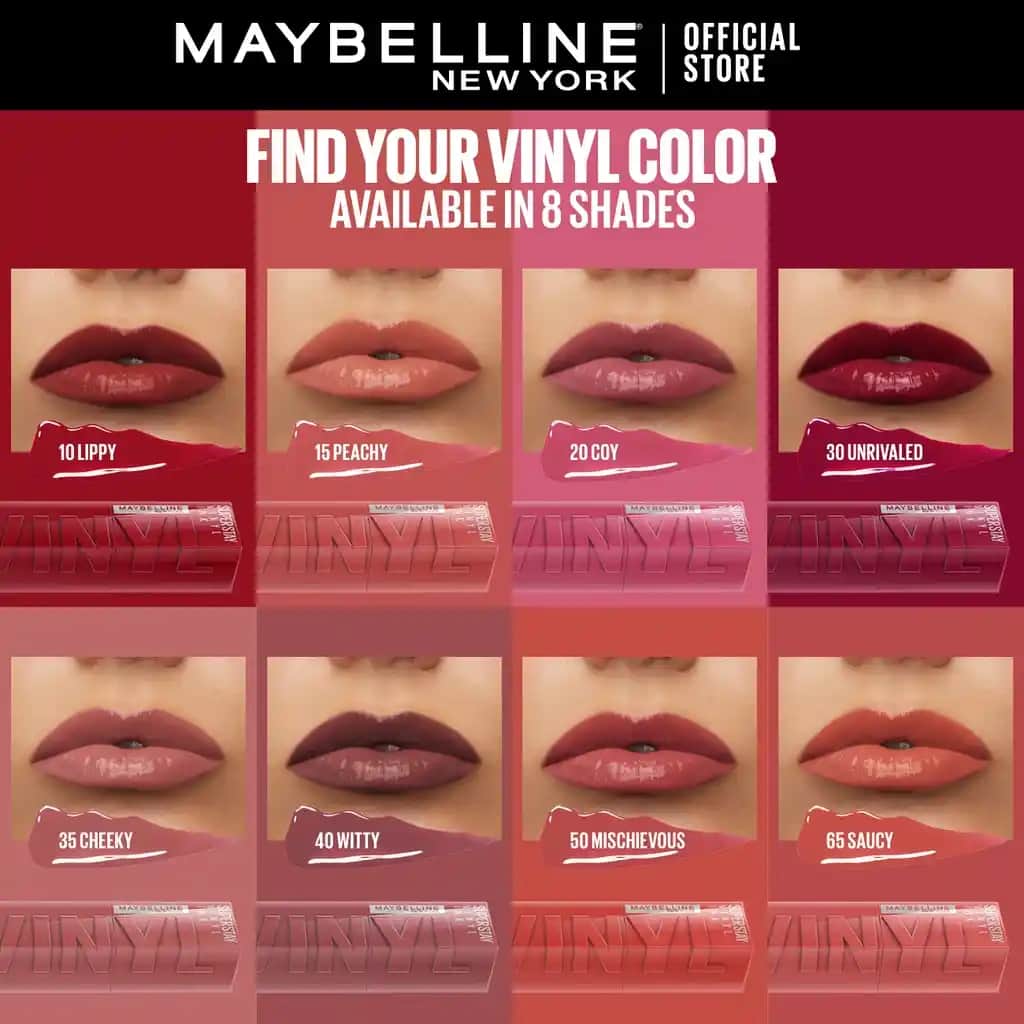 Maybelline Super Stay Vinyl Ink: Uzun Süre Kalıcı ve Parlak Dudak Rengi Ürünü İncelemesi