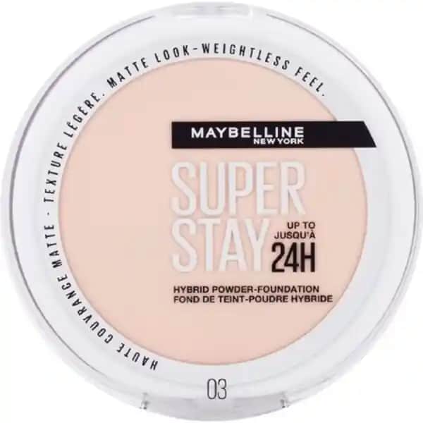 Maybelline Superstay Hibrit Pudra-Fondöten: Uzun Süre Kalıcı ve Doğal Görünüm Sağlayan Kozmetik Ürünü