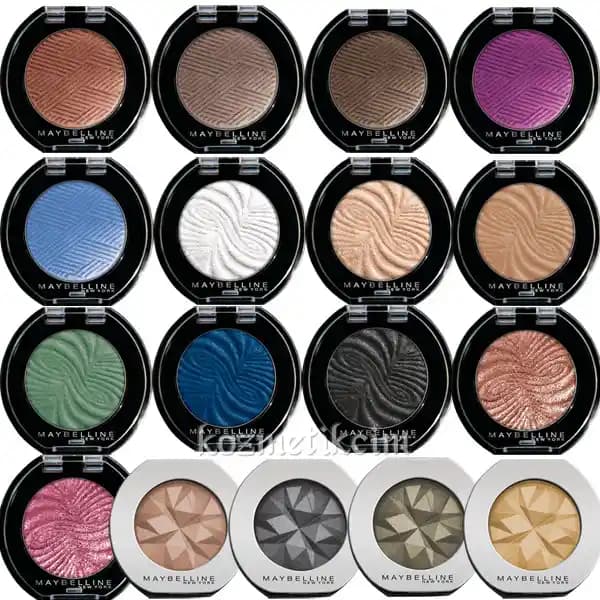 Maybelline Tekli Farlar: Renk ve Kalıcılık Sunan Göz Makyajı Ürünleri