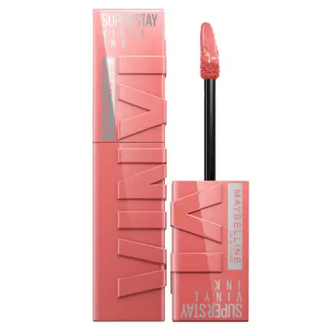 Maybelline Vinyl Ink Ruj 100: Uzun Süre Kalıcı ve Parlak Dudak Makyajı İçin Ideal