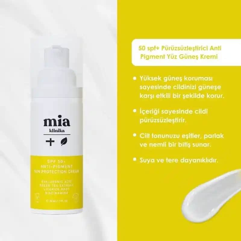 Mia Güneş Kremi: Yüksek Koruma ve Çok Yönlü Cilt Bakımı Özellikleri