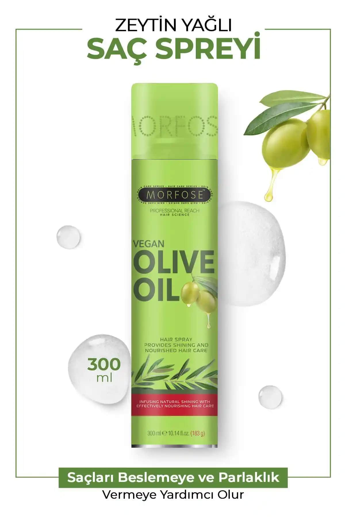 Morfose 300 ml Saç Spreyi Güçlü Sabitleme ve Bakım Özellikleriyle Öne Çıkar