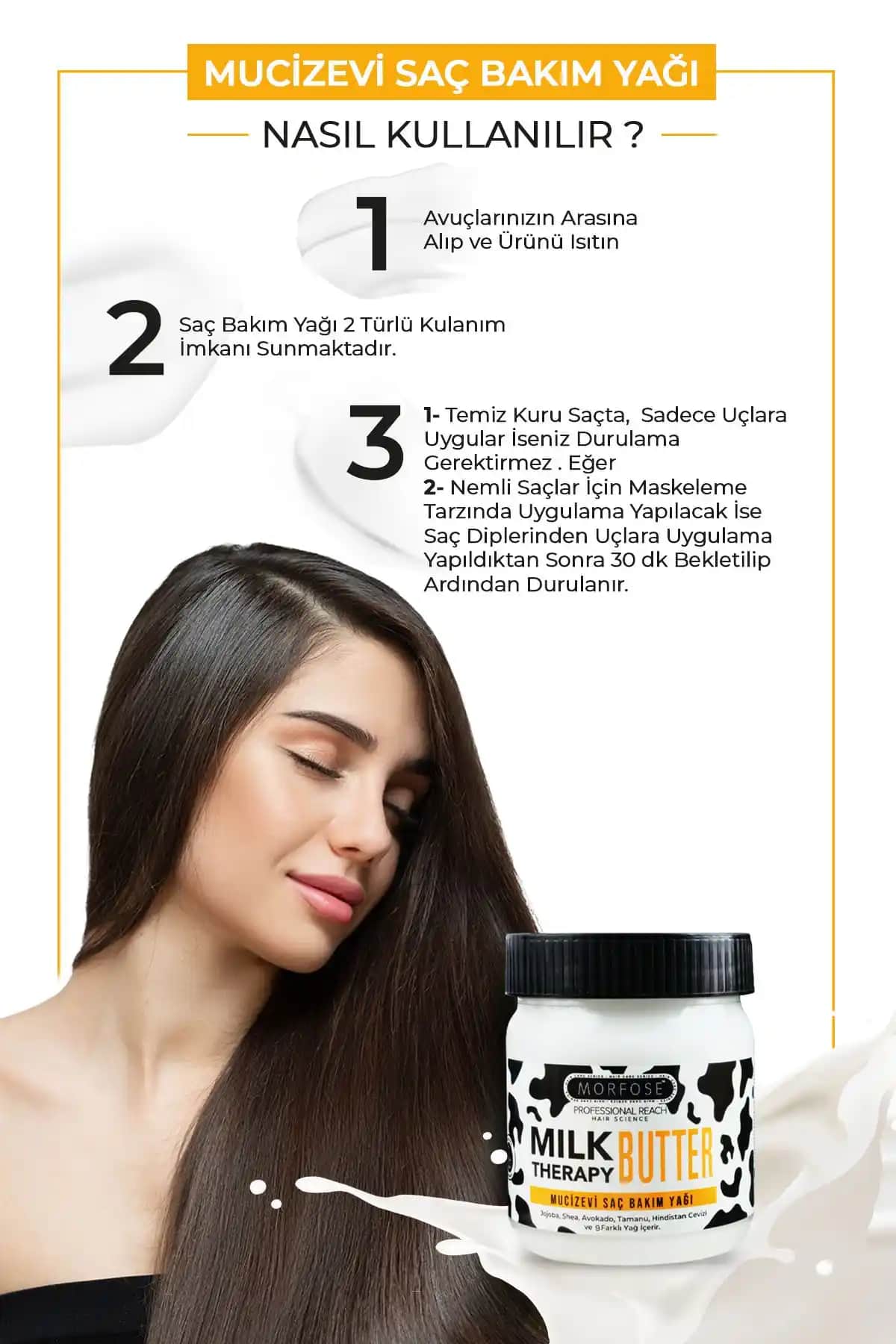 Morfose Milk Therapy Butter Kullanımı ve En İyi Sonuçlar İçin İpuçları