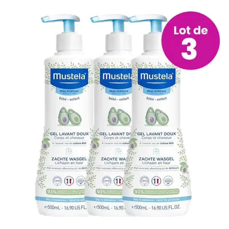 Mustela Gel Lavant Doux Bebekler İçin Doğal ve Güvenli Temizlik Çözümü