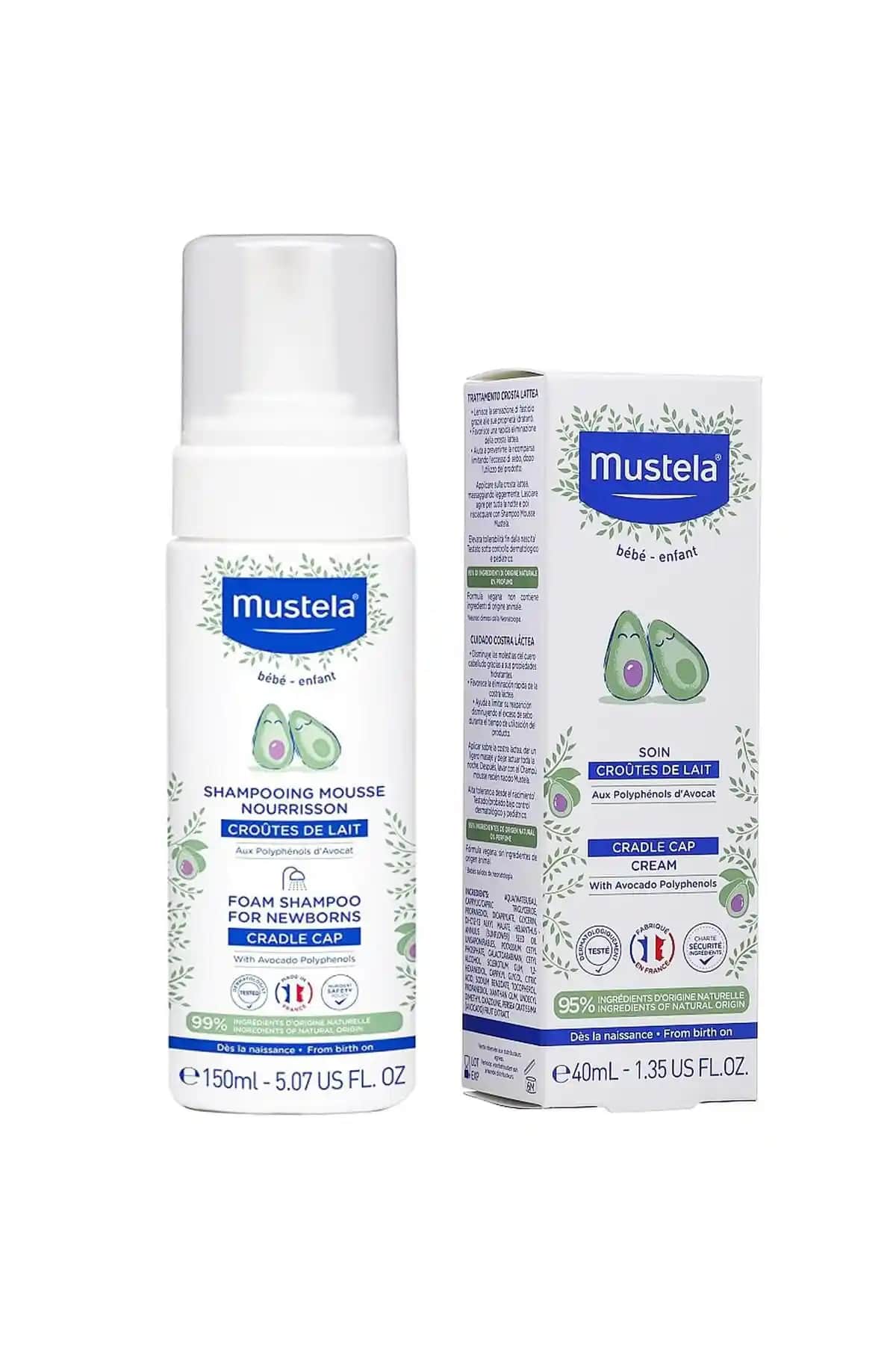 Mustela Konak Önleyici Yenidoğan Şampuanı Bebek Bakımında Güvenilirlik Sunar