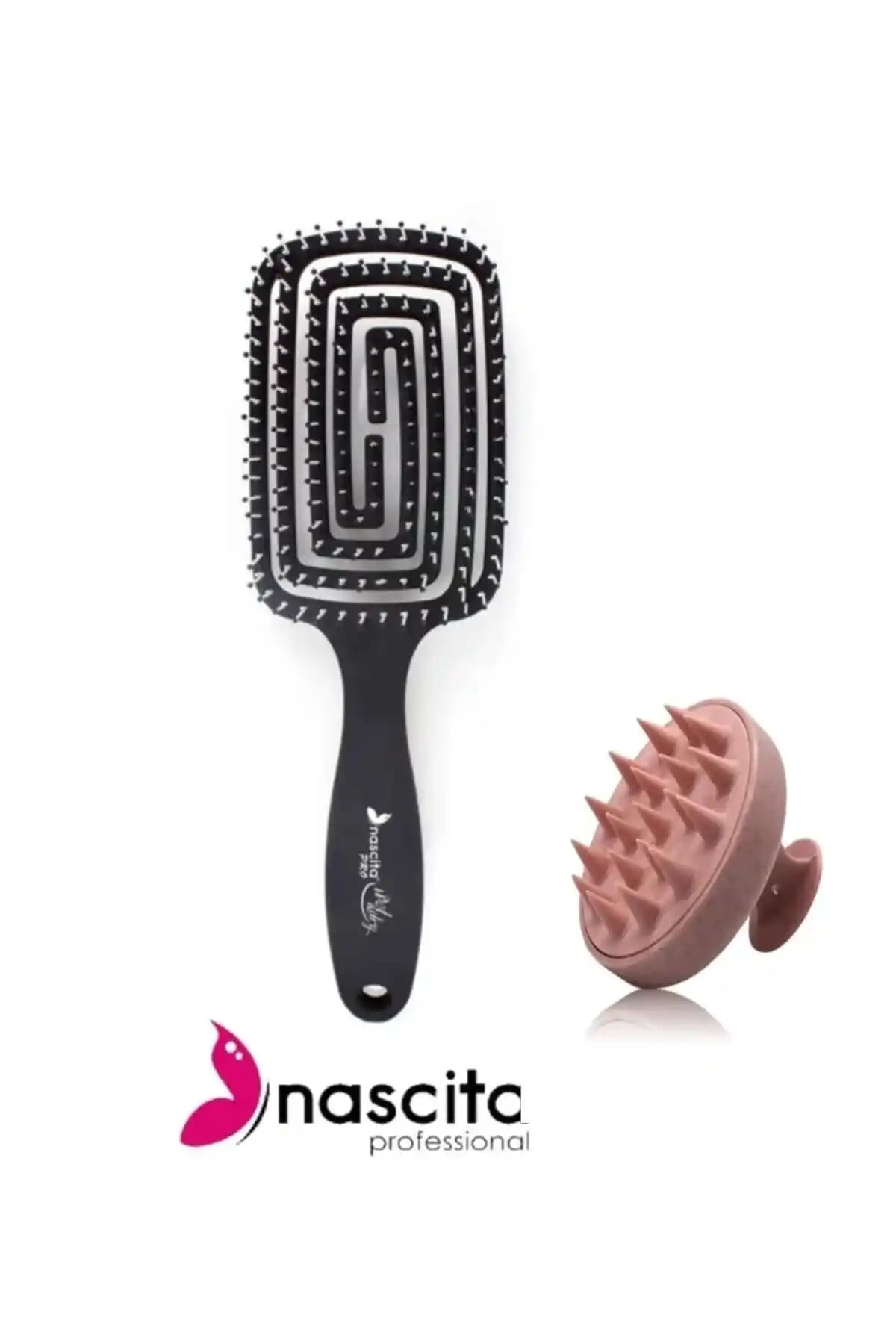 Nascita Saç Masaj Tarağı ile Saç Sağlığınızı Güçlendirin ve Parlaklık Kazanın