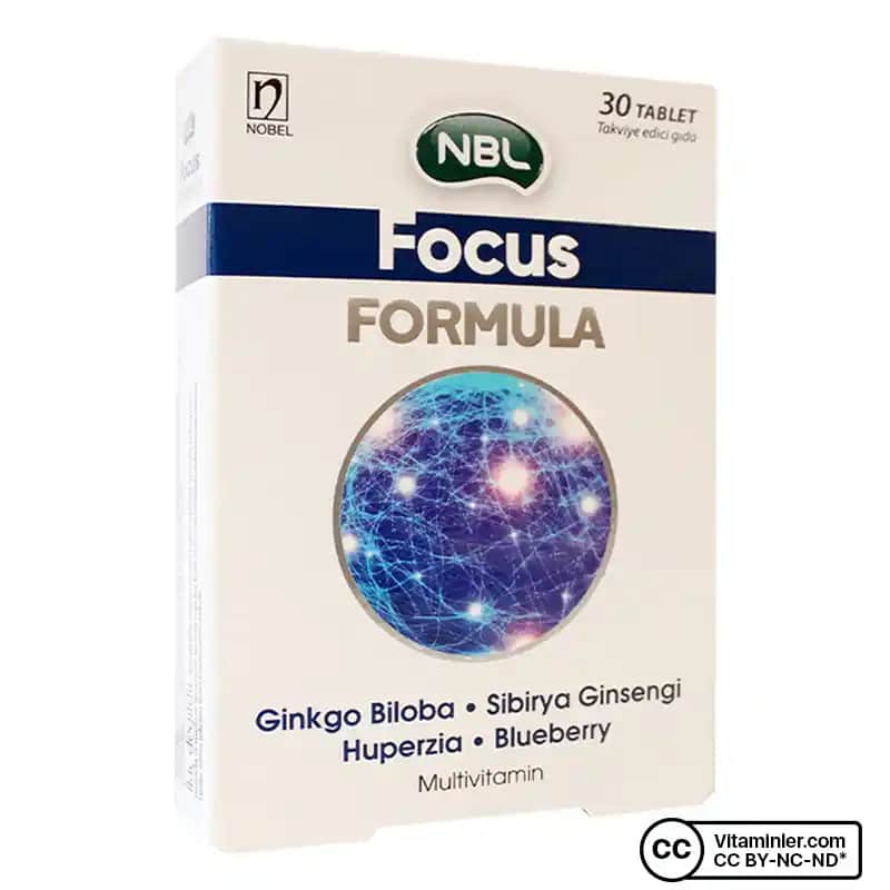 NBL Focus Formula: Beyin Fonksiyonlarını Destekleyen Doğal Takviye Ürünü
