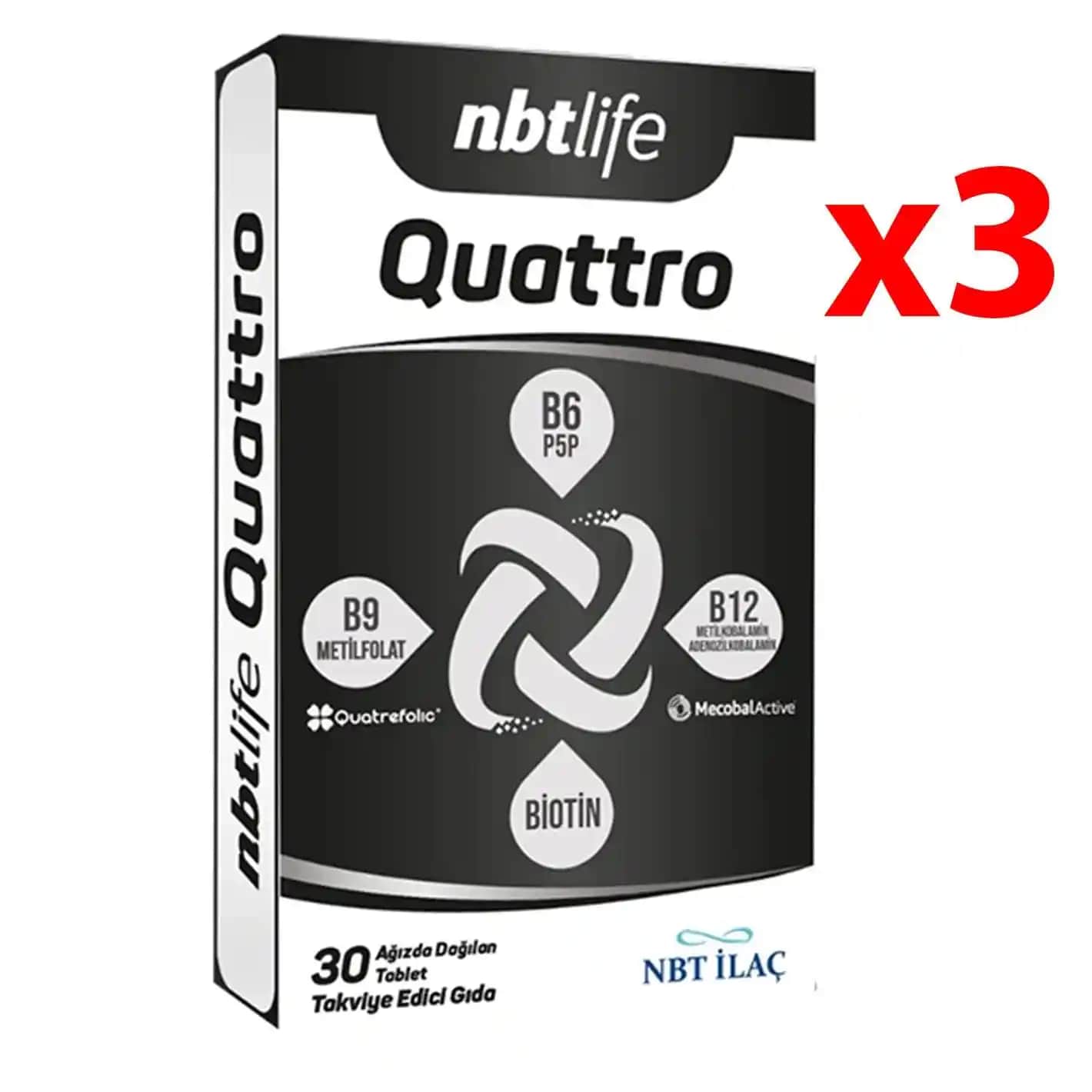 NBT Quattro ile Cilt, Saç ve Tırnak Sağlığını Destekleyen B Vitaminleri Takviyesi