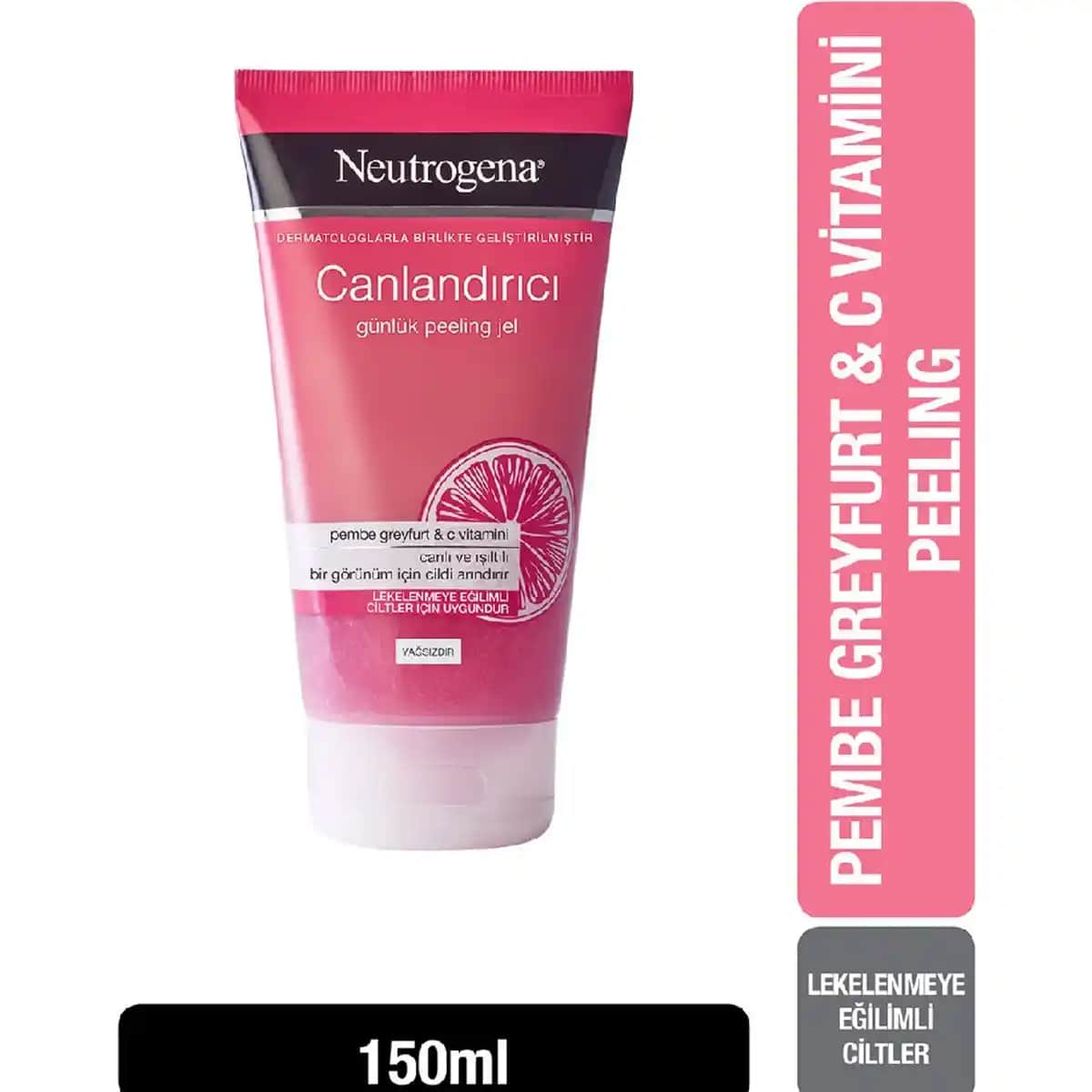 Neutrogena Greyfurt Peeling Serisi: Doğal İçeriklerle Canlı ve Parlak Cilt İçin