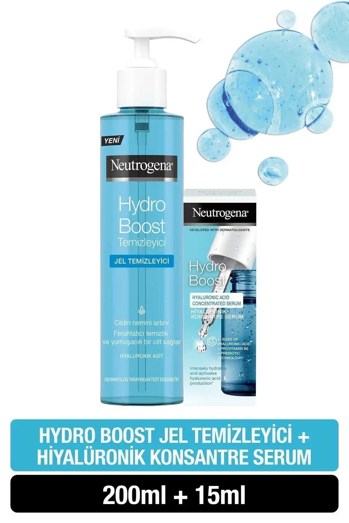 Neutrogena Hydro Boost Jel Temizleyici: Nemlendirici ve Hassas Ciltler İçin Uygun Temizlik Ürünü
