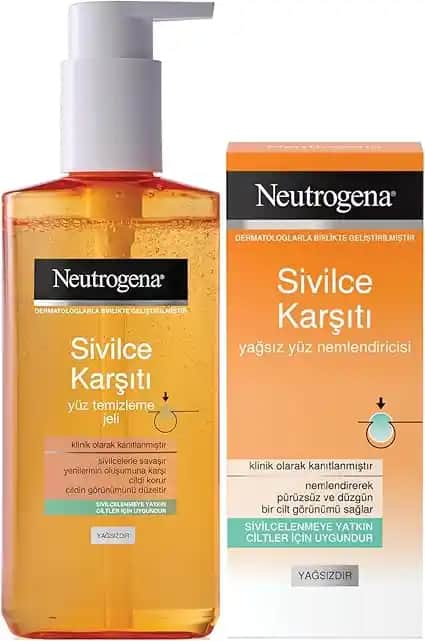 Neutrogena Sivilce Karşıtı Nemlendirici: Hassas ve Yağlı Ciltler İçin Uygun Çözüm