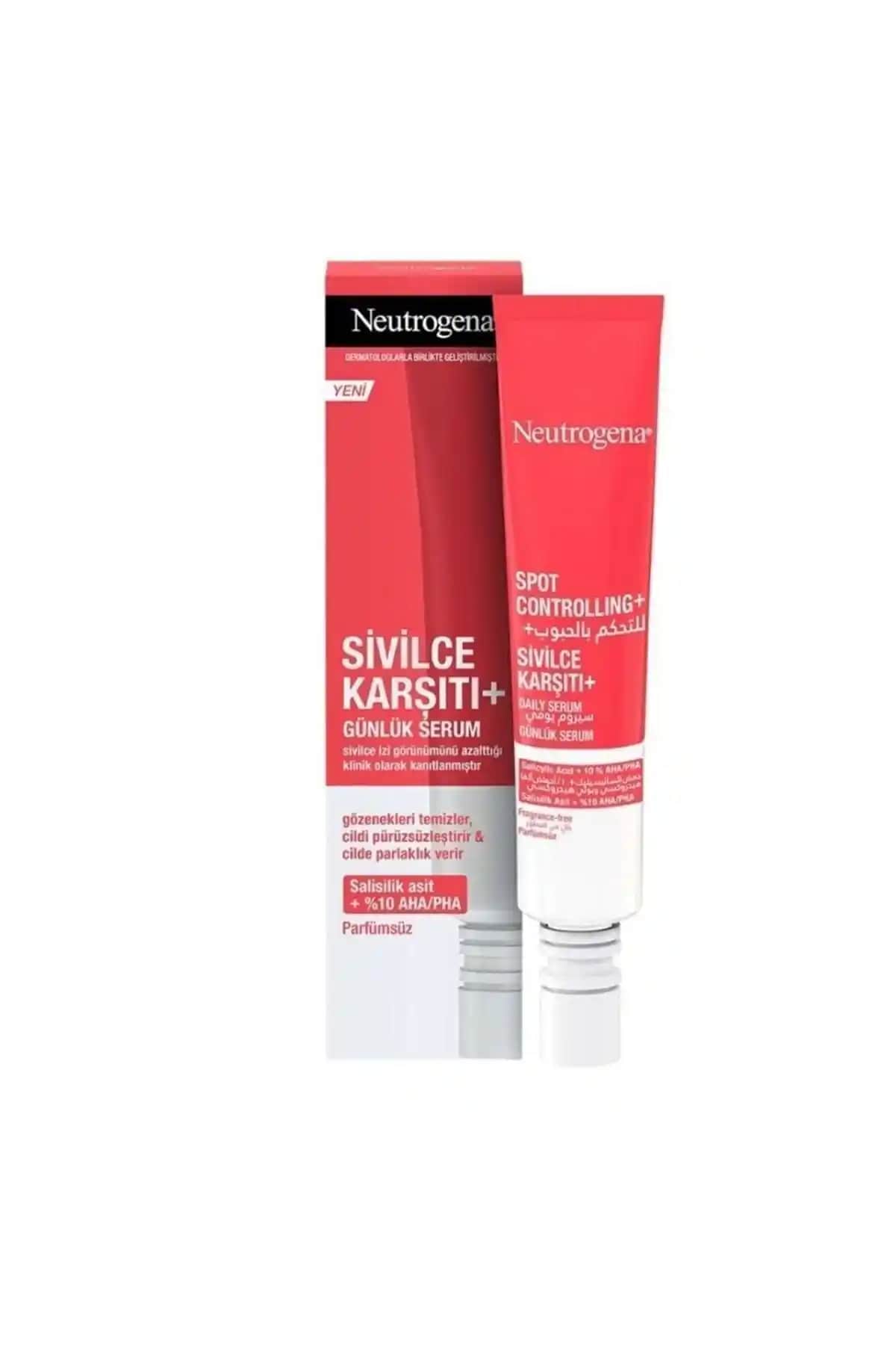 Neutrogena Sivilce Karşıtı Serum ile Akne ve Siyah Noktalara Etkili Çözüm