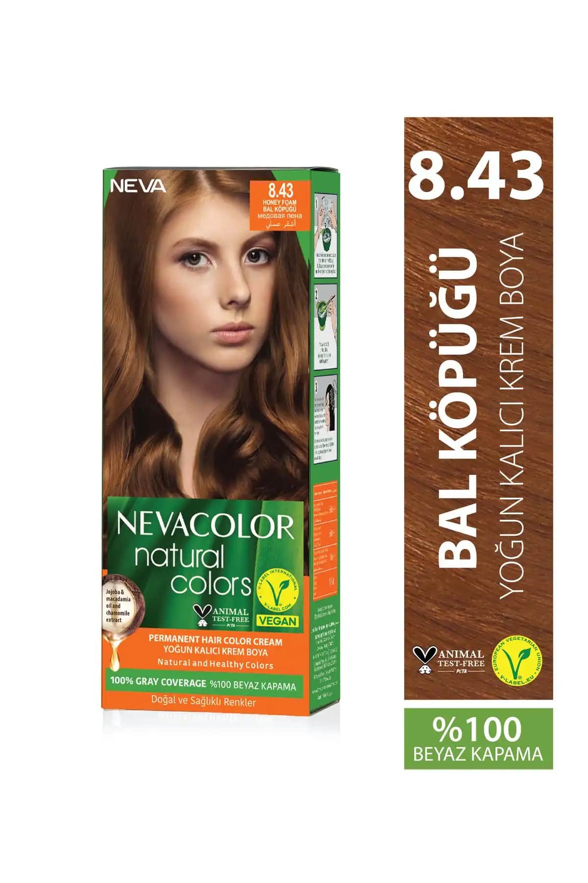 Neva Color Bal Köpüğü Saç Boyası: Doğal ve Parlak Görünüm İçin Uygun Seçenek