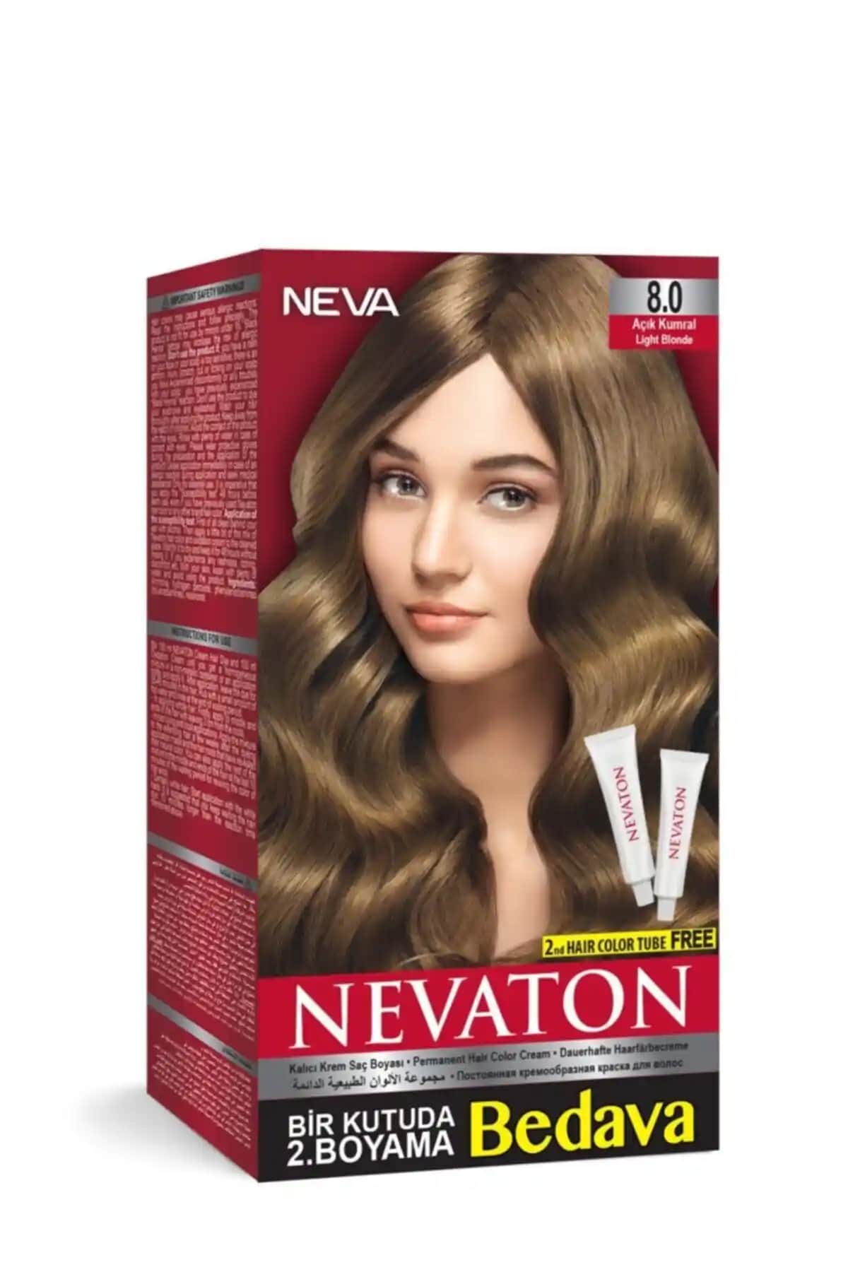 Nevacolor 8.0 Saç Boyası ile Doğal ve Kalıcı Kumral Renk Seçeneği