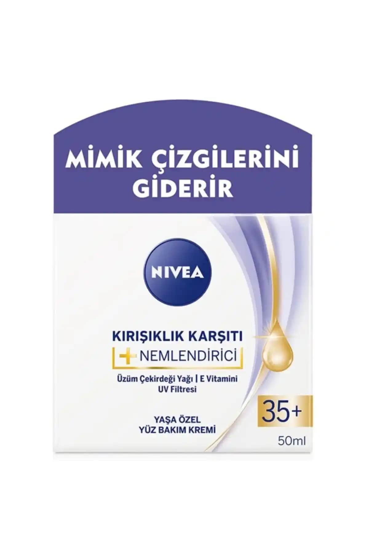 Nivea 35+ Yaş İçin Kırışıklık Karşıtı ve Nemlendirici Kremler Özellikleri ve Kullanımı