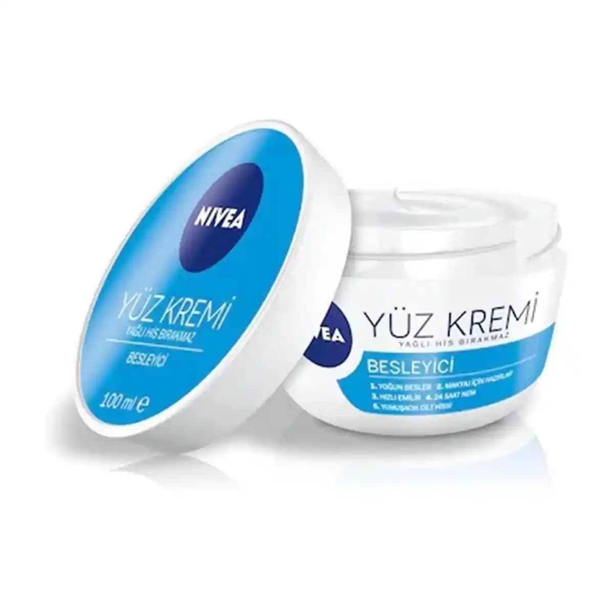 Nivea Besleyici Yüz Kremi 100 ml ile Cilt Bakımında Güçlü Destek