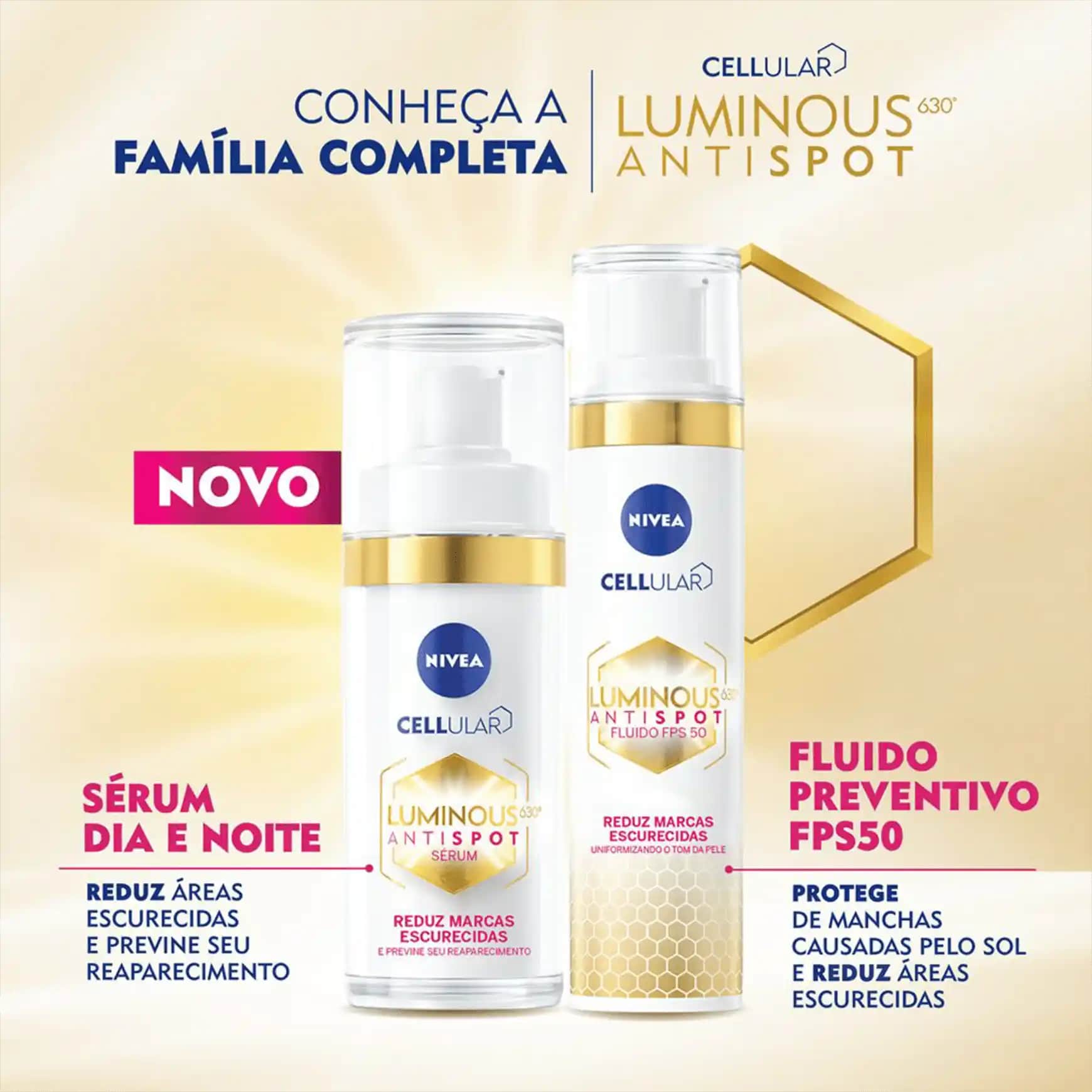 NIVEA Cellular Luminous630 ile Parlak ve Eşit Cilt İçin Bilimsel Çözüm