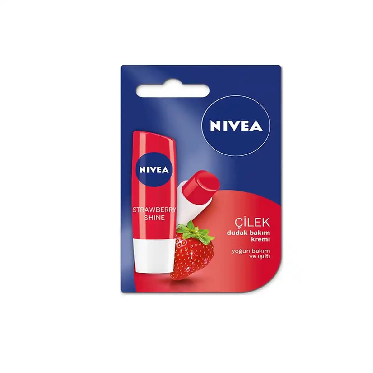Nivea Çilekli Dudak Bakım Kremi: Doğal Aroması ve Koruyucu Özellikleriyle Güçlü Dudak Bakımı