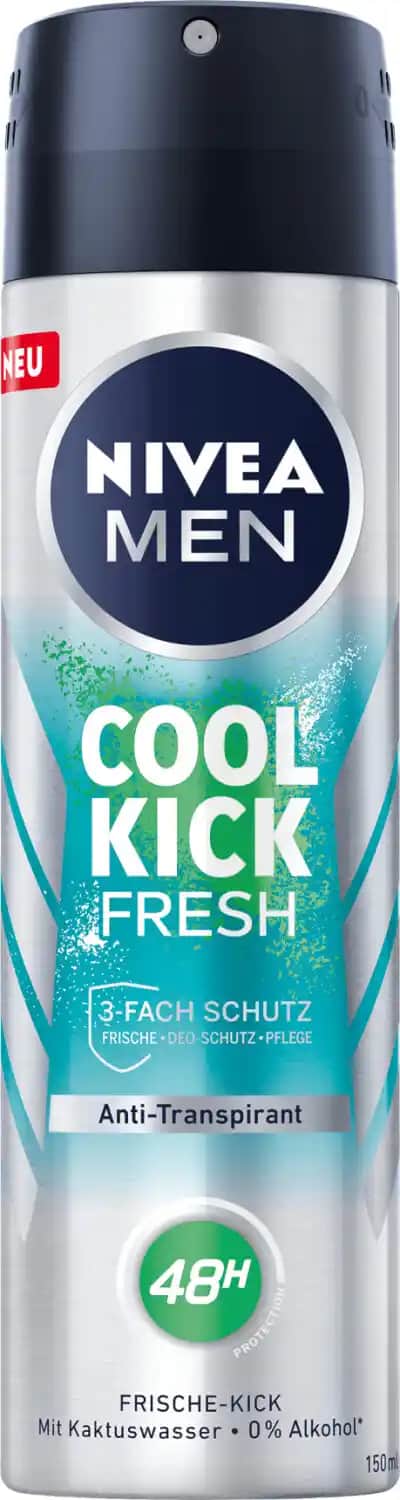 Nivea Cool Kick Fresh Deodorant: Günlük Ferahlatıcı ve Güçlü Koruma Özellikleri
