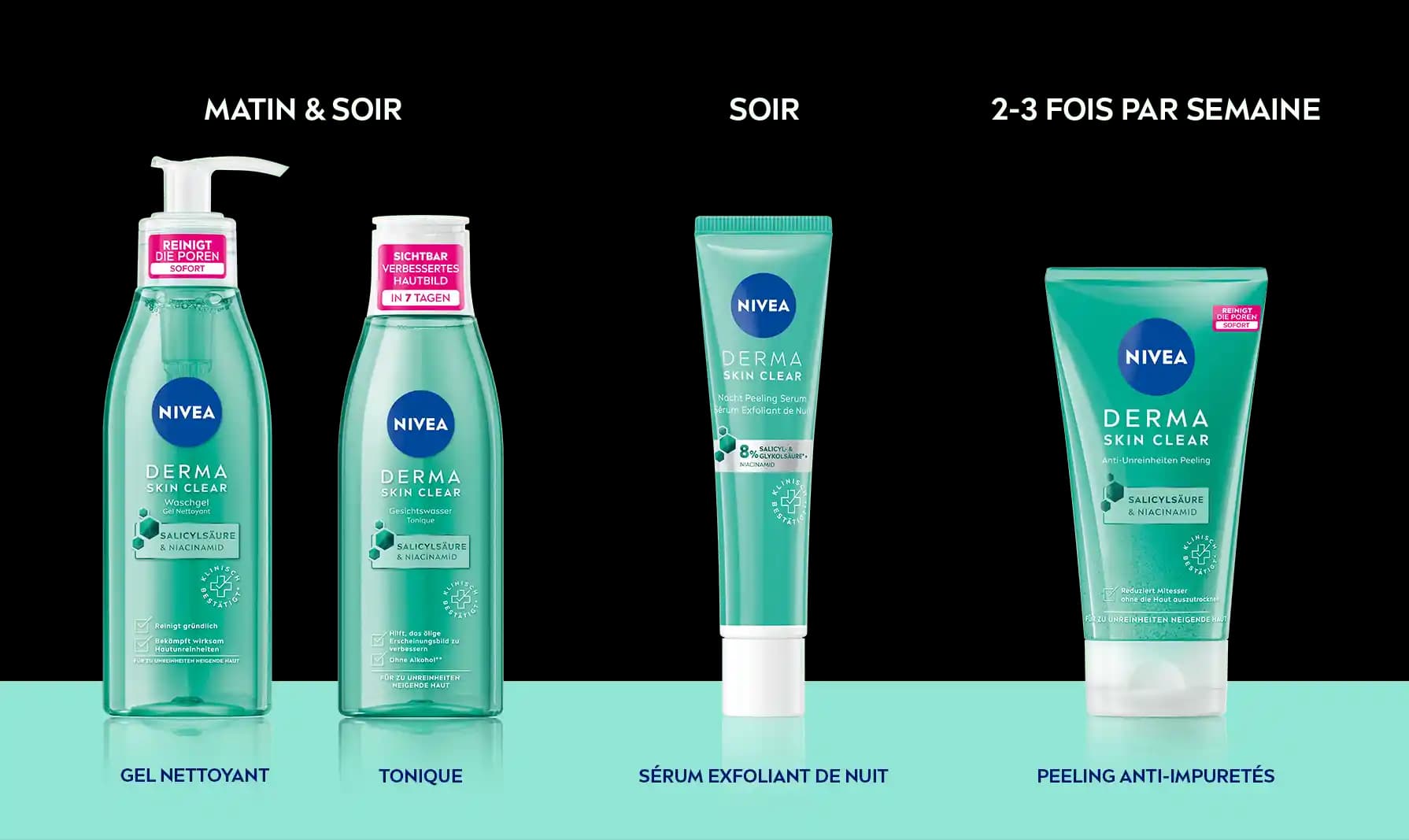 Nivea Derma Skin Clear Serisi ile Akne ve Gözenek Sorunlarına Etkili Çözüm