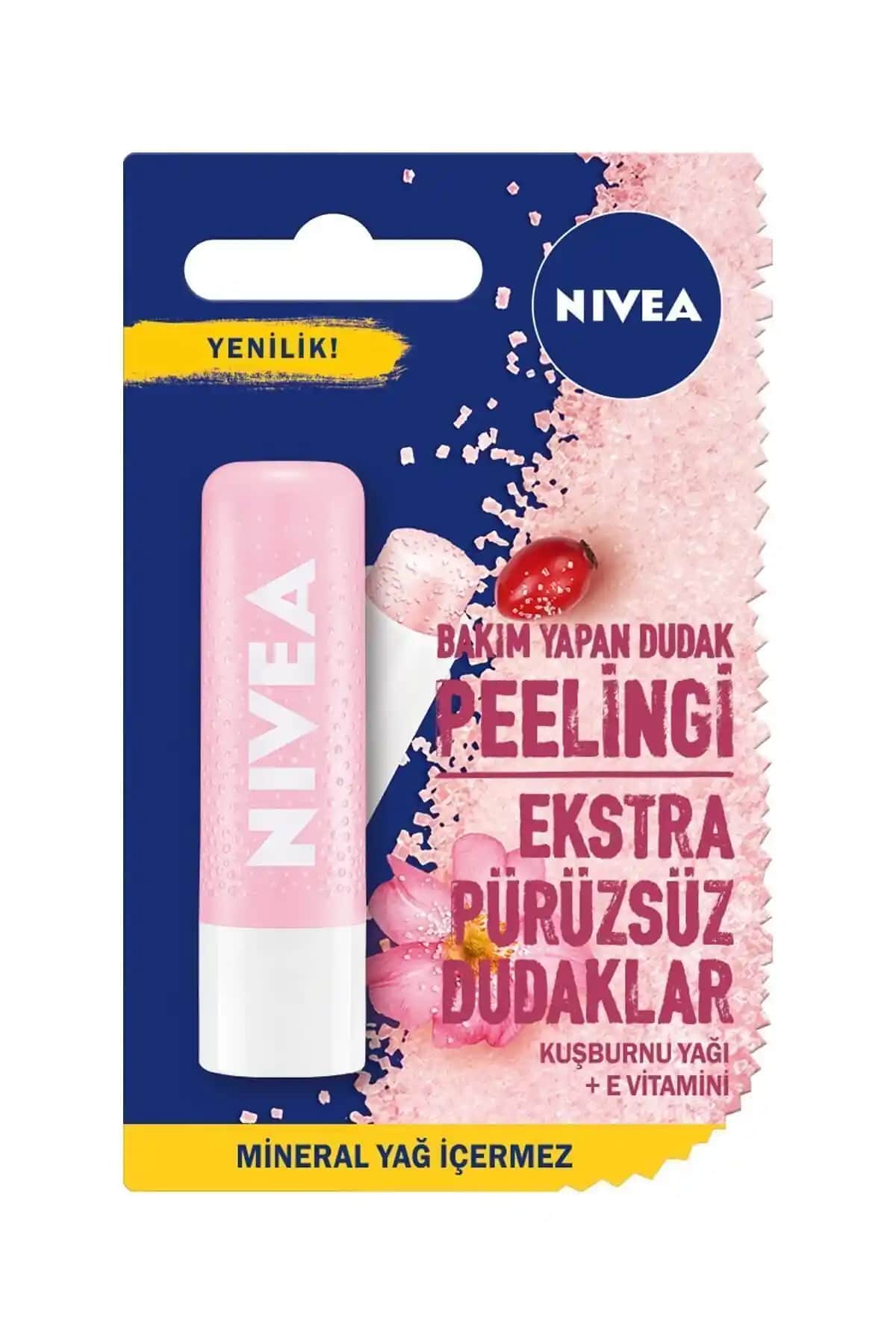 Nivea Dudak Yağı: Doğal İçeriklerle Nemlendirici ve Koruyucu Dudak Bakımı
