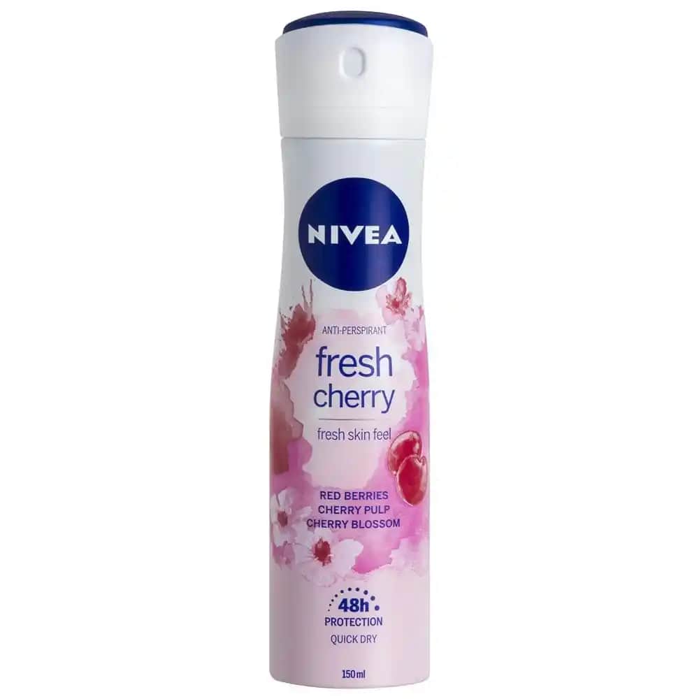 NIVEA Fresh Cherry Deodorant Serisi: Uzun Süreli Ferahlık ve Doğal Koku Özellikleri