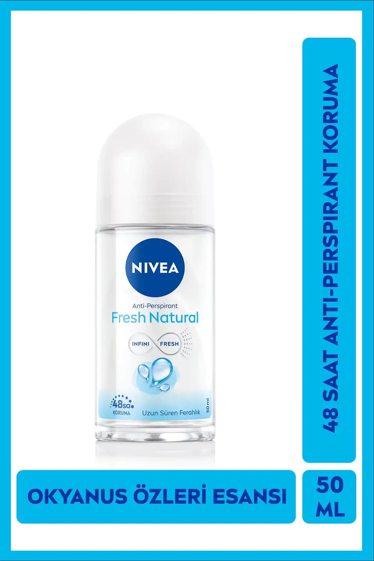 Nivea Kadın Roll-On Deodorantları: Günlük Koruma ve Cilt Dostu Formüllerle Güvenilirlik