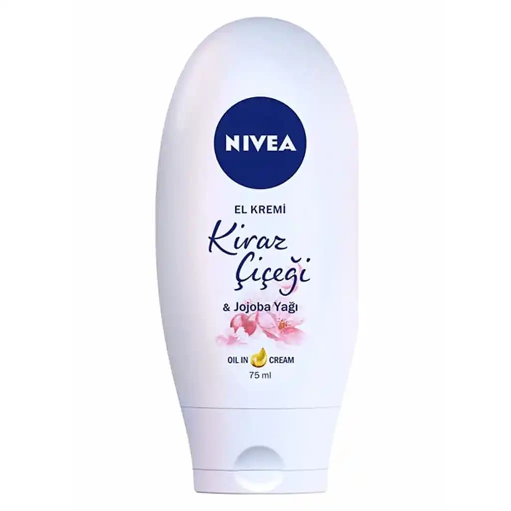 Nivea Kiraz Çiçeği El Kremi: Derinlemesine Nemlendiren Doğal ve Ferah Kokulu Bakım Ürünü