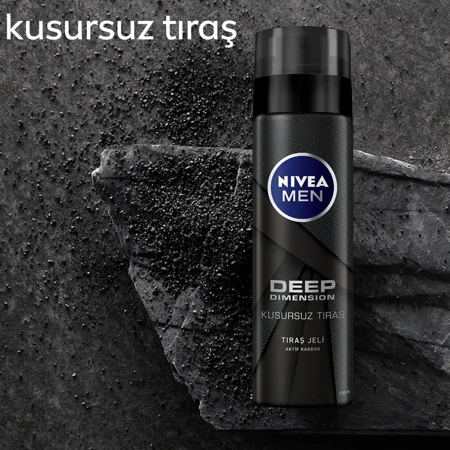 Nivea Men Deep Dimension Tıraş Jeli: Aktif Karbon İçeren Derin Temizlik ve Konfor Sağlar