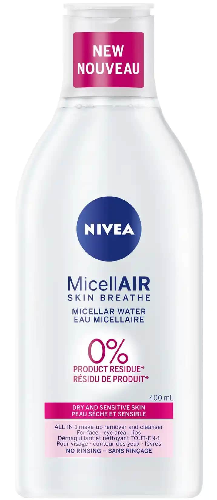 NIVEA MicellAIR: Hassas Ciltler İçin Etkili ve Pratik Makyaj Temizleme Çözümü
