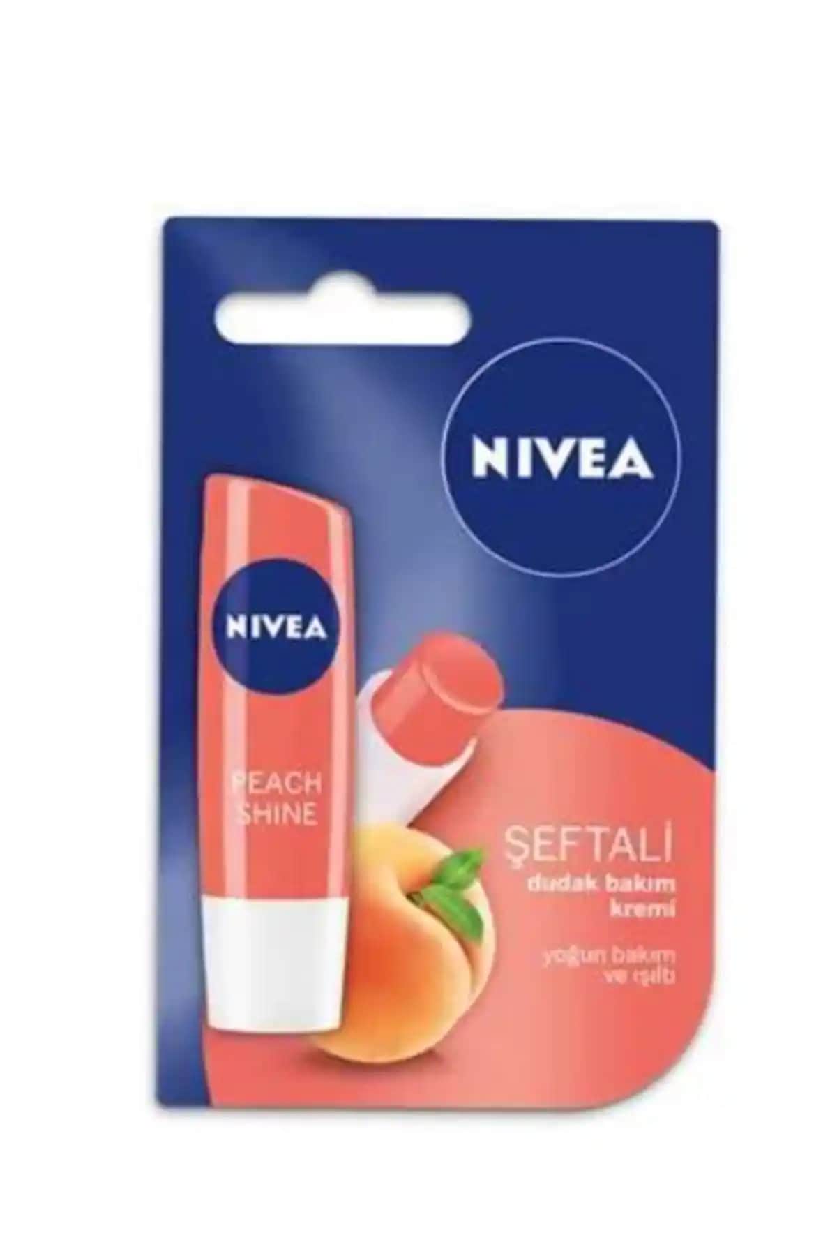 Nivea Şeftali Dudak Bakım Kremi: Nem ve Parlaklık Sağlayan Doğal Dudak Bakımı Ürünü
