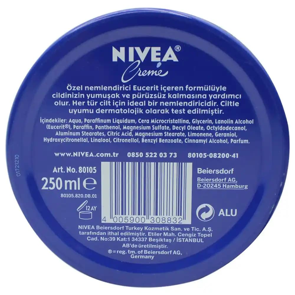 Nivea Teneke Krem: Klasik Formülüyle Güvenilir ve Çok Yönlü Cilt Bakım Ürünü
