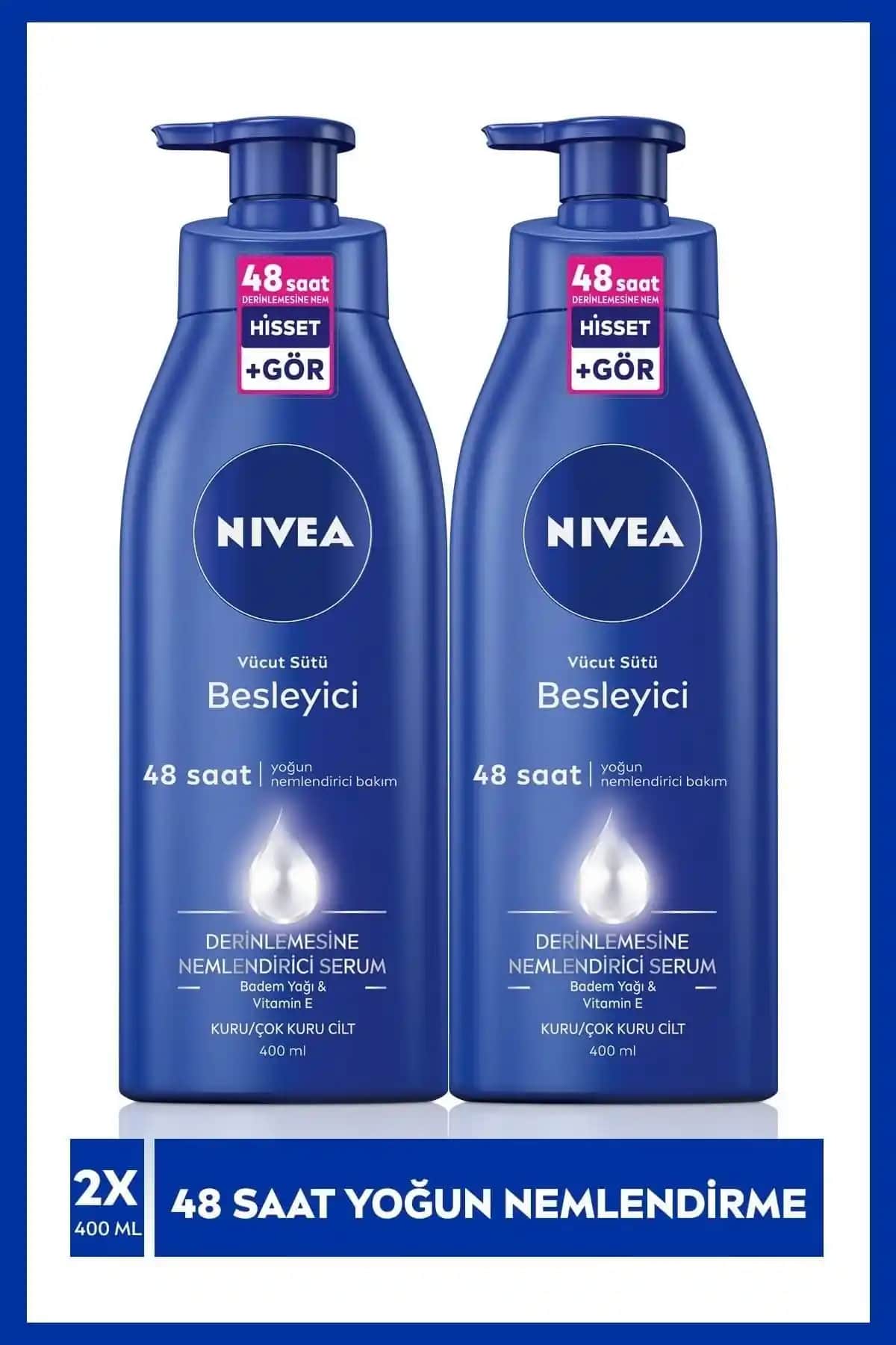 Nivea Vücut Losyonları: Cilt Tipine Uygun Nemlendirme ve Bakım Çözümleri