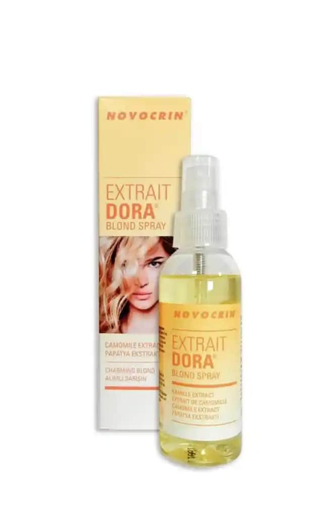 Novocrin Extrait Dora ile Doğal ve Güvenilir Saç Açıcı Çözüm