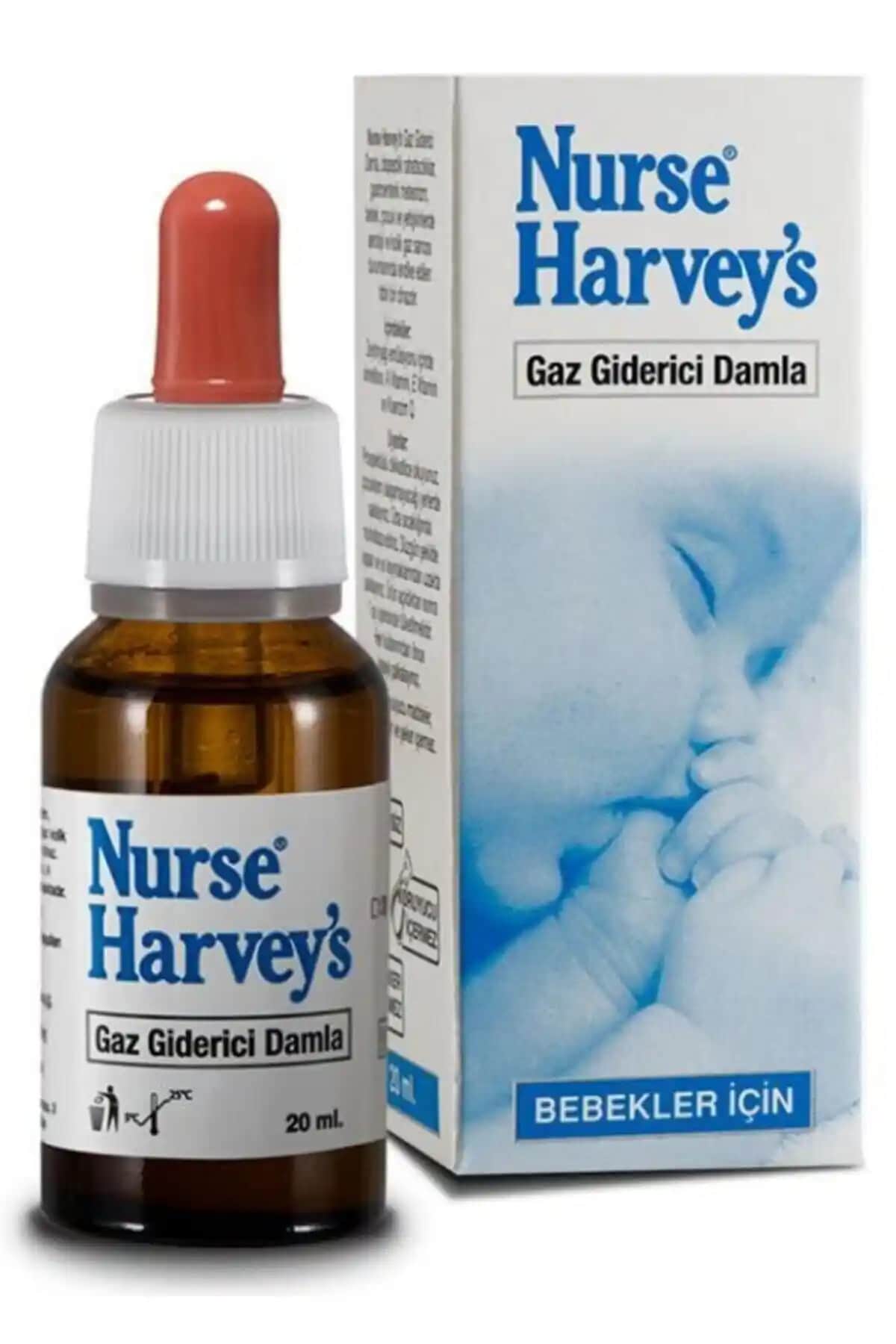 Nurse Harvey Gaz Damlası ile Doğal ve Güvenilir Sindirim Desteği Sağlayın