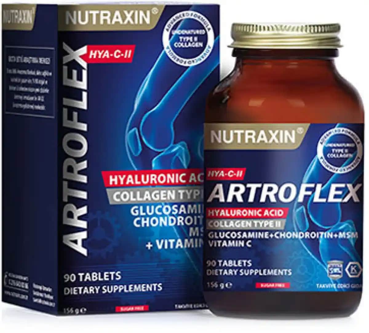 Nutraxin Artroflex Hya-C-II ile Eklem ve Cilt Sağlığını Destekleyen Çok Yönlü Takviye