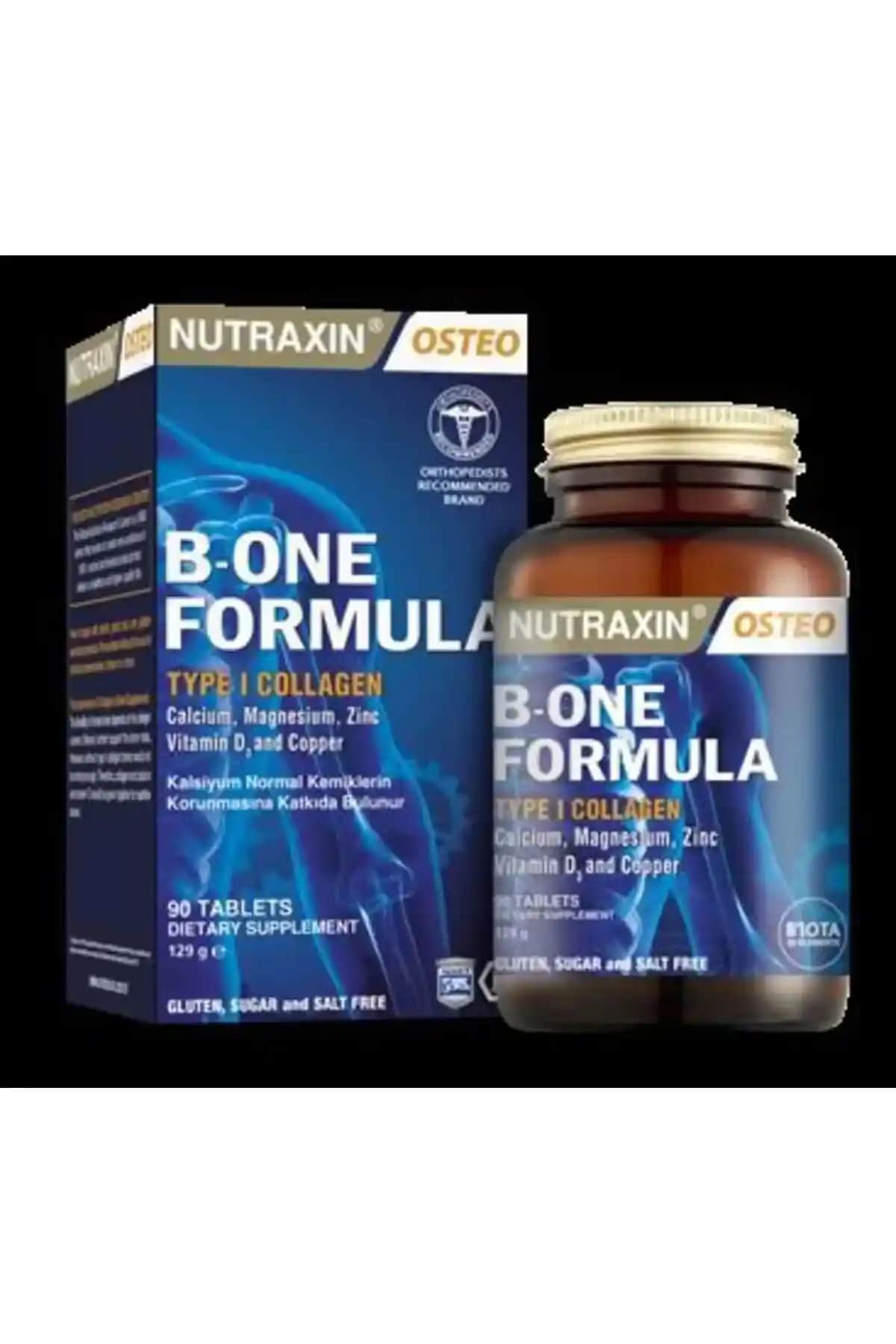 Nutraxin B-One Formula: Cilt, Kemik ve Bağ Dokusu Sağlığını Destekleyen Çok Yönlü Takviye