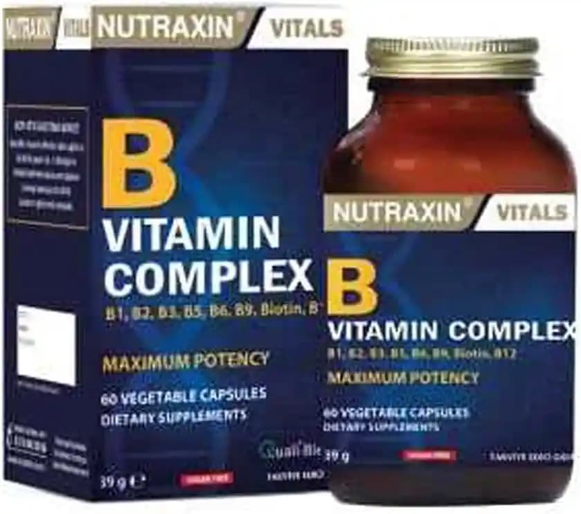 Nutraxin B Vitamin Kompleksi: Sağlık ve Güzellik İçin Çok Yönlü Takviye