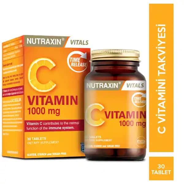 Nutraxin C Vitamini 1000 mg ile Cilt Sağlığı ve Bağışıklık Güçlendirme Rehberi