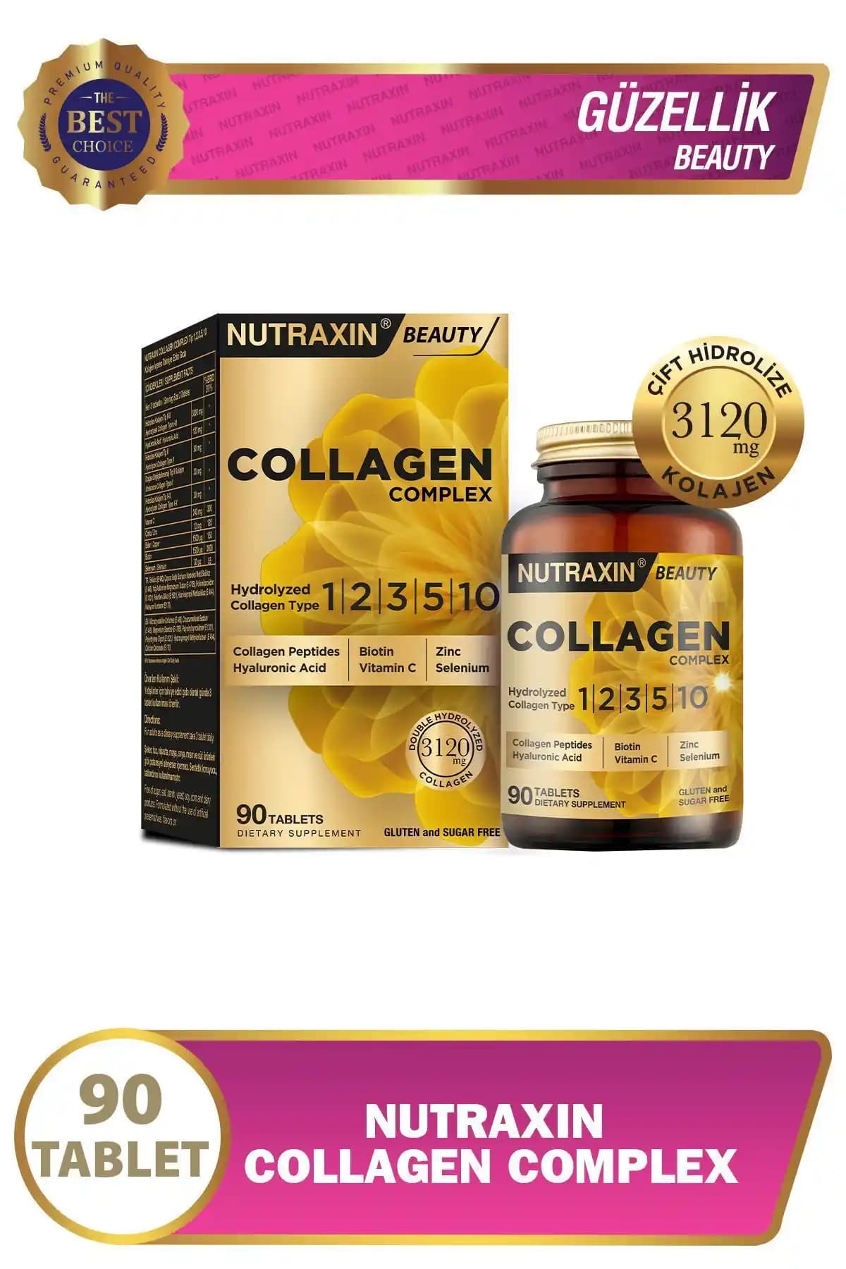 Nutraxin Collagen Kullanım Süresi ve Etkileri: En Az 3 Ay Düzenli Kullanım Önerileri