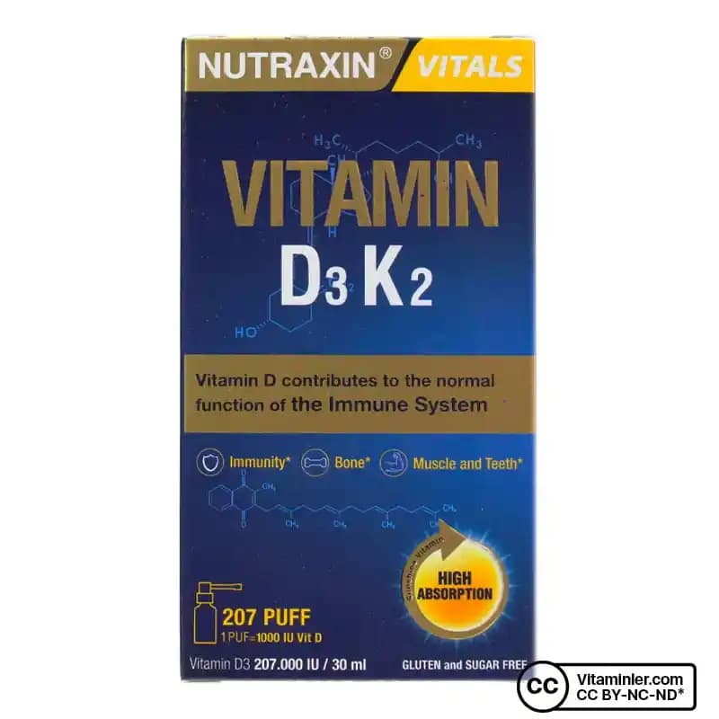 Nutraxin D3 K2 Takviyesi ile Güzellik ve Sağlığı Destekleyen Çok Yönlü Çözüm