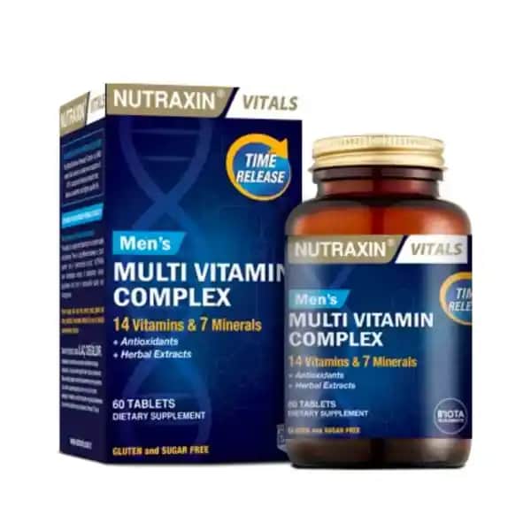 Nutraxin Erkek Multivitaminleri ile Günlük Sağlık ve Enerji Desteği Sağlama