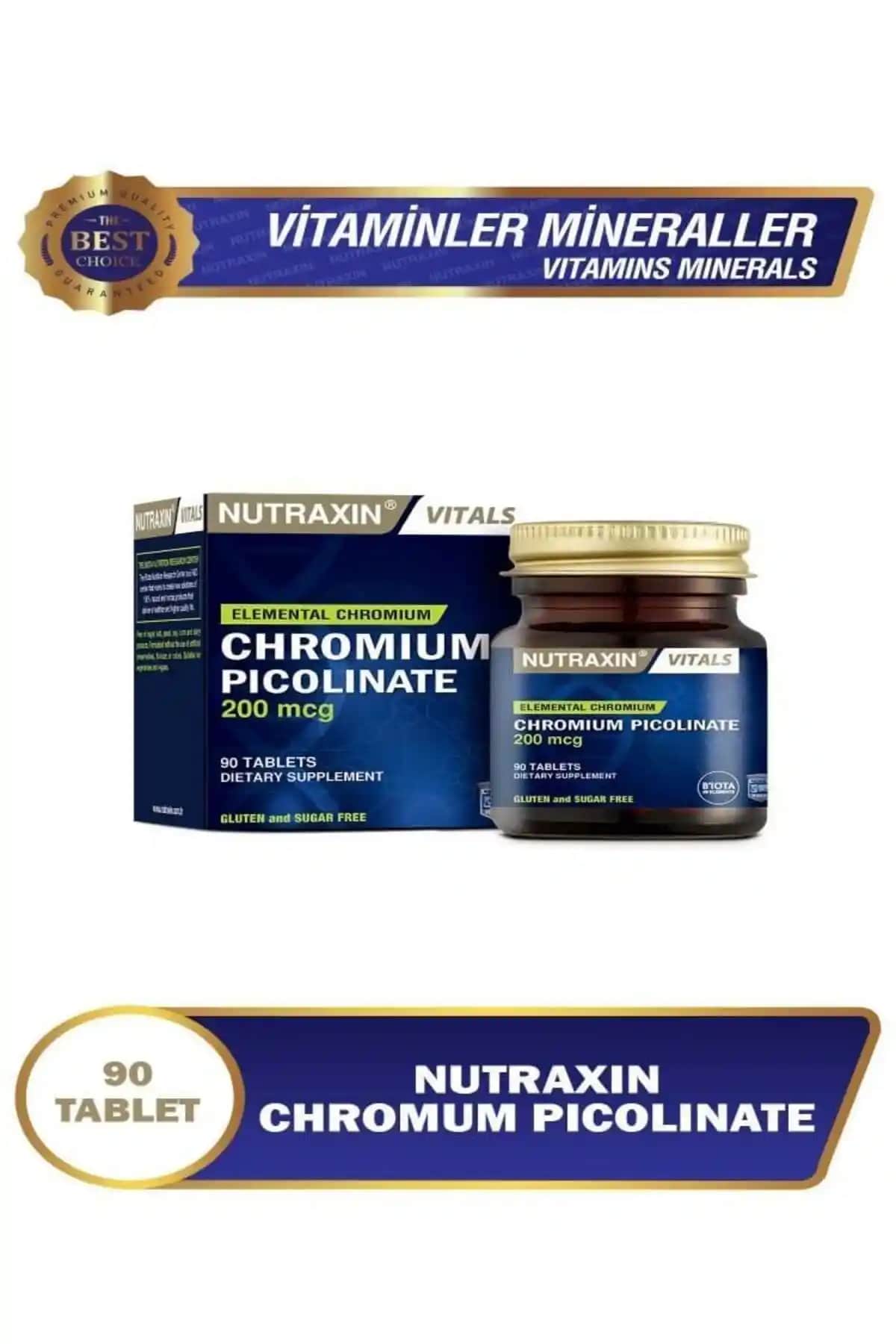 Nutraxin Krom Pikolinat: Cilt Sağlığı ve Metabolizma Üzerindeki Etkileri