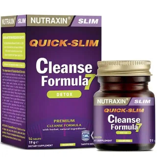 Nutraxin Quick Slim Cleanse Formula: Doğal Detoks ve Sağlıklı Yaşam Destekleyici Ürün