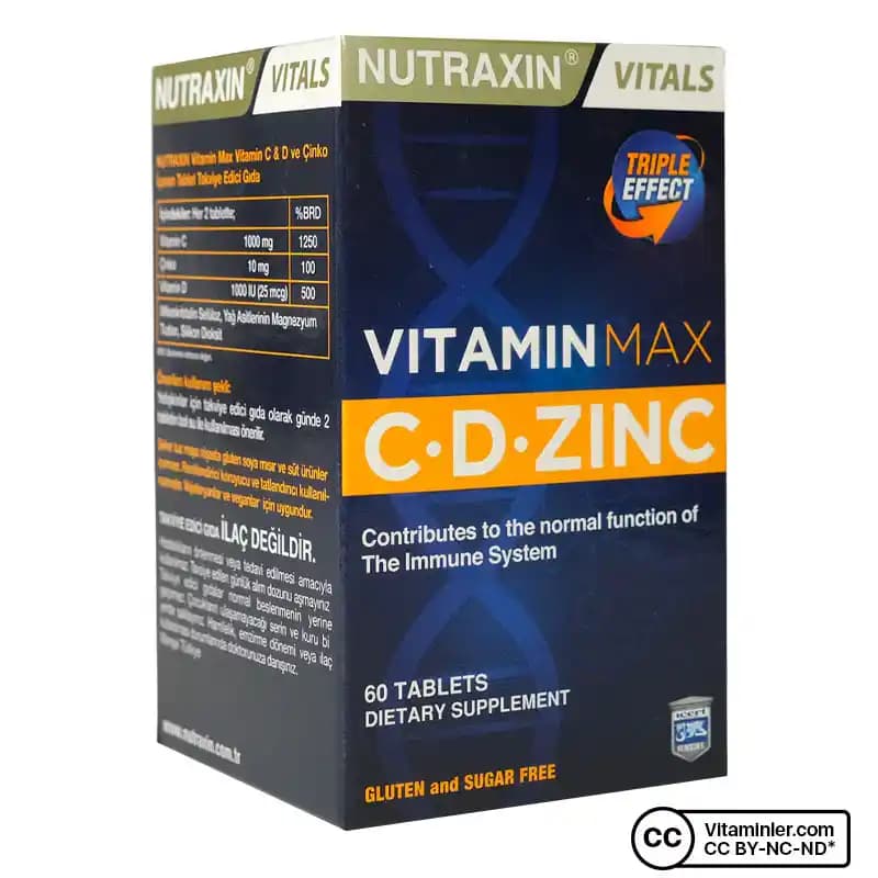 Nutraxin Vitamin Max: Güzellik ve Sağlık İçin Güçlü Bir Takviye Çözümü