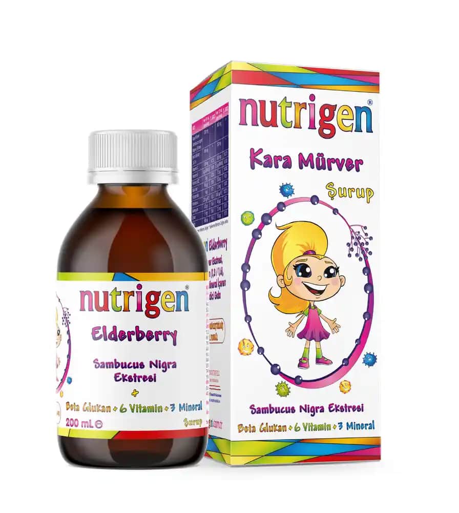 Nutrigen Kara Mürver Şurup: Bağışıklık ve Cilt Sağlığını Destekleyen Doğal Takviye