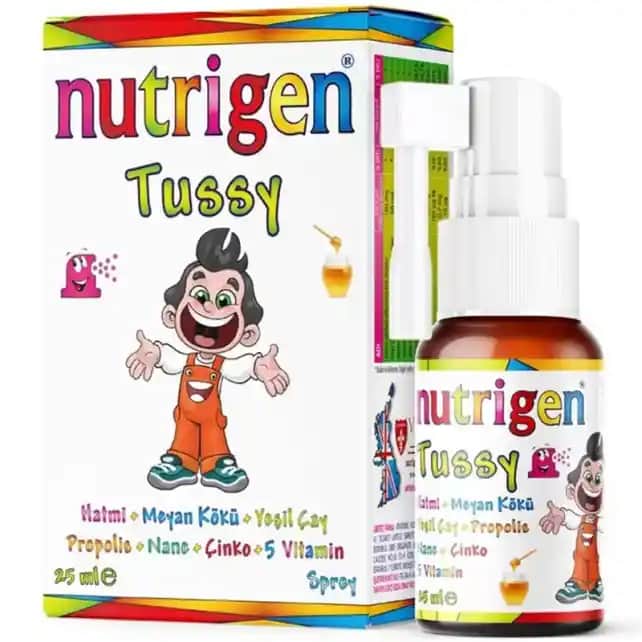 Nutrigen Tussy: Doğal İçeriklerle Güçlendirilmiş Boğaz ve Ağız Sağlığı Çözümü