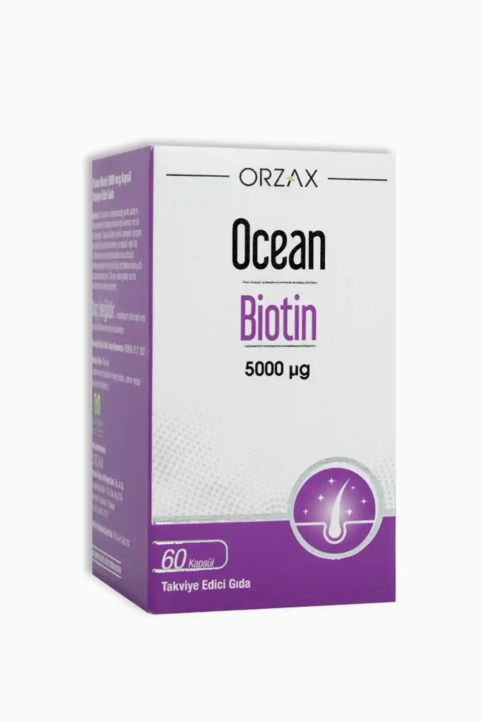 Ocean Biotin ile Güçlü Saç, Sağlıklı Cilt ve Tırnaklar İçin Doğal Destek