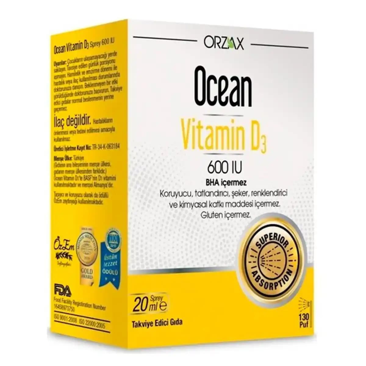 Ocean D Vitamini: Sağlık ve Güzellik İçin Doğal Takviye Seçenekleri ve Kullanım İpuçları
