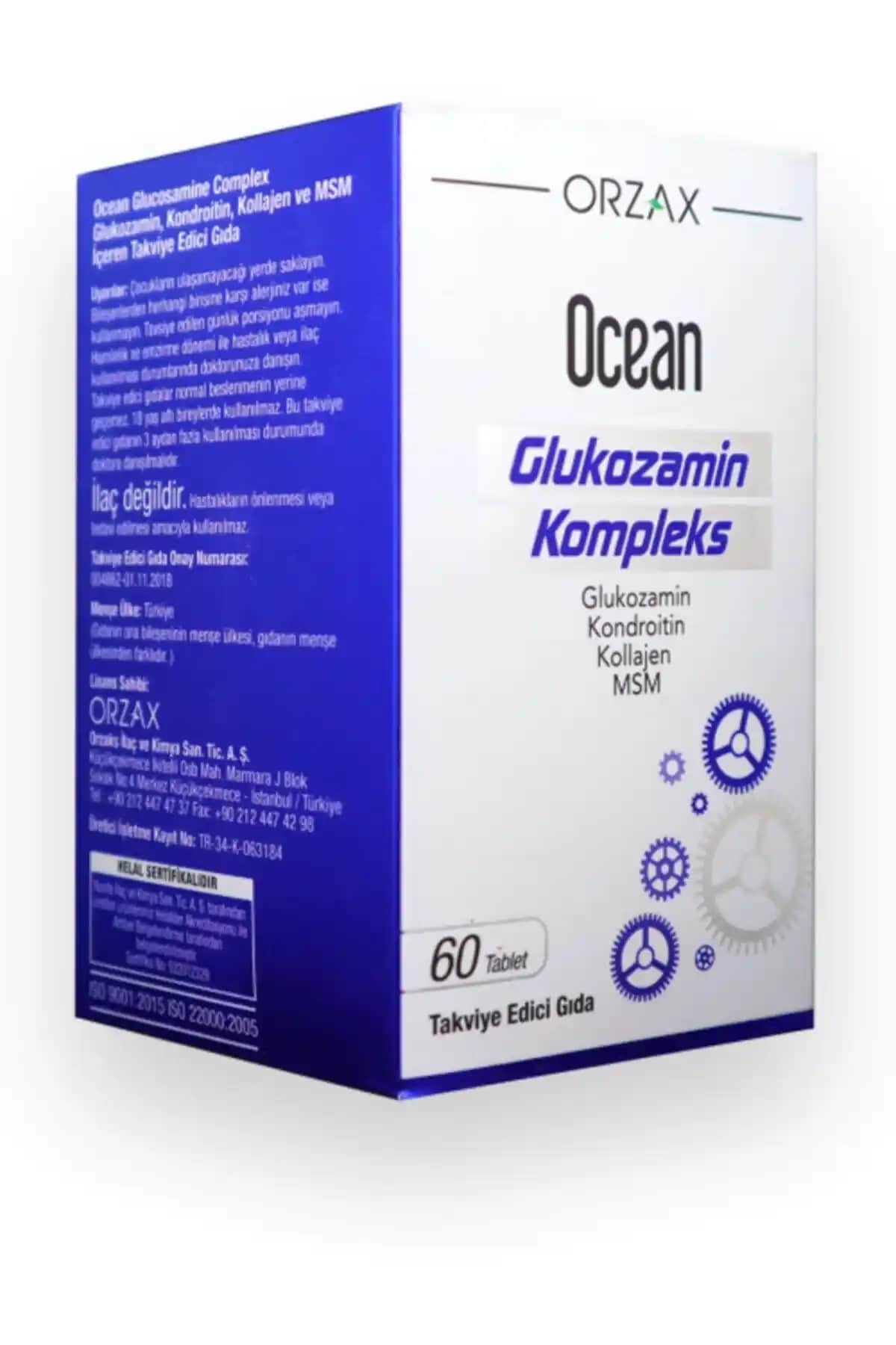 Ocean Glukozamin Kompleks ile Eklem Sağlığınızı Güçlendirin ve Hareketi Kolaylaştırın